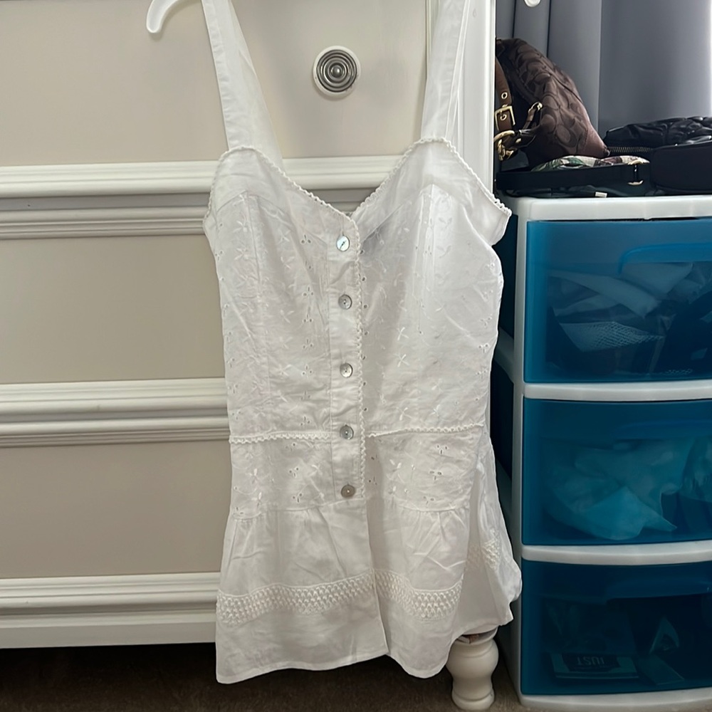 White Button Up Blouse